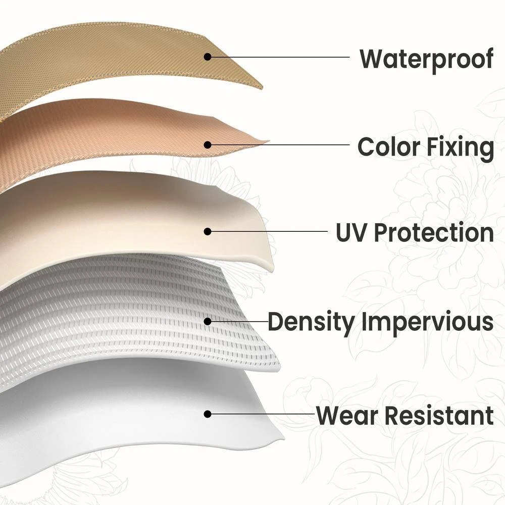 19 In. X 47 In. X 4 In. Outdoor Olefin Modern Tufted Adirondack Chair Cushion In Navy 9 19 In. X 47 In. X 4 In. Outdoor Olefin Modern Tufted Adirondack Chair Cushion In Navy - Image 9