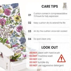 19 In. X 47 In. X 4 In. Outdoor Olefin Modern Tufted Adirondack Chair Cushion In White Pattern -Jearey adirondack chair cushions aczkd whitef d4 1000