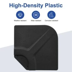 230 Lbs. 4-Piece Plastic Cantilever Offset Patio Umbrella Base Easy-Fill Base In Black -Jearey black patio umbrella stands a091 005 uxdz 4f 1000