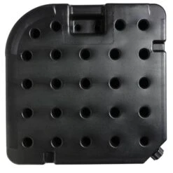 230 Lbs. 4-Piece Plastic Cantilever Offset Patio Umbrella Base Easy-Fill Base In Black -Jearey black patio umbrella stands a091 005 uxdz 66 1000