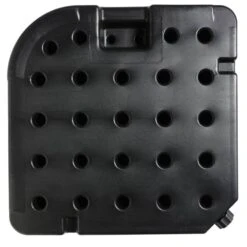 4-Piece 230 Lbs. Capacity Plastic Free Standing Patio Umbrella Base In Black -Jearey black patio umbrella stands dz u4 66 1000