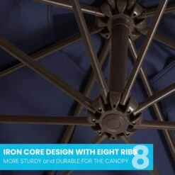 10 Ft. Cantilever Offset Umbrella Patio Umbrella In Navy 9 10 Ft. Cantilever Offset Umbrella Patio Umbrella In Navy -Jearey cantilever umbrellas 10sc xjs navy 1f 1000