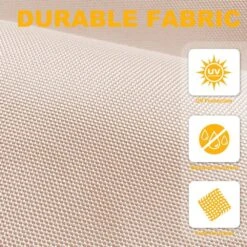 10ft Cantilever Offset Patio Umbrella With Weighted Base In Beige 15 10ft Cantilever Offset Patio Umbrella With Weighted Base In Beige -Jearey cantilever umbrellas alex10 beige 76 1000