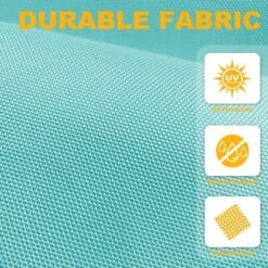 10ft Cantilever Offset Patio Umbrella With Weighted Base In Peacock Blue -Jearey cantilever umbrellas alex10 pb 76 1000