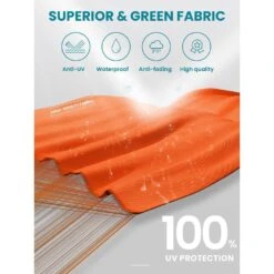 9 Ft. Round 360-Degree Rotation Cantilever Patio Umbrella In Orange -Jearey cantilever umbrellas alex9 orange 66 1000