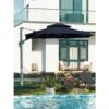 10 Ft. Aluminum Cantilever Umbrella With Cover In Navy