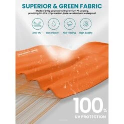 10 Ft. Round Patio Cantilever Umbrella With Cover In Orange 10 10 Ft. Round Patio Cantilever Umbrella With Cover In Orange -Jearey cantilever umbrellas boerte11 orange 66 1000