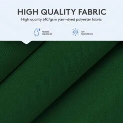 11 Ft. Square Cantilever Umbrella Patio Rotation Outdoor Umbrella With Cover In Dark Green 11 11 Ft. Square Cantilever Umbrella Patio Rotation Outdoor Umbrella With Cover In Dark Green -Jearey cantilever umbrellas fxlms11 dgn 44 1000