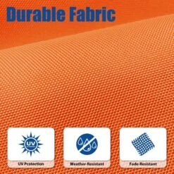 Curvy 10 Ft. Steel Large Cantilever Patio Umbrella With Cross Base In Orange -Jearey cantilever umbrellas s 10xjs orange 44 1000