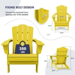 Front Page -Jearey composite adirondack chairs peqwy yellow c3 1000