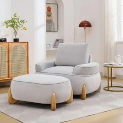 Modern Gray Velvet Accent Arm Chair With Ottoman 14 Modern Gray Velvet Accent Arm Chair With Ottoman -Jearey gray jearey accent chairs 2ymty hd black fa 1000