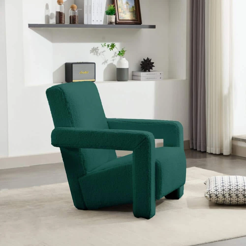 Modern Green Adirondack Chair Interior Design Style Luxurious Lambswool Upholstered Accent Chair 1 Modern Green Adirondack Chair Interior Design Style Luxurious Lambswool Upholstered Accent Chair