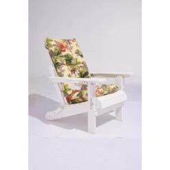 Outdoor Adirondack Chair Seat/Back Cushion For Patio Seats