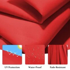 10 Ft. Cantilever Round Offset Patio Umbrella In Pumpkin -Jearey jearey cantilever umbrellas 10xjs2 pp 4f 1000