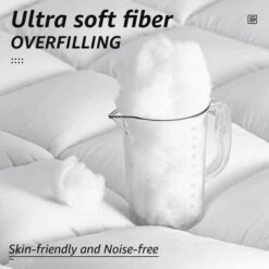 All Season White Queen Breathable Comforter -Jearey jearey comforters 250g wt q 4f 1000