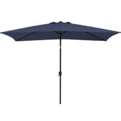 6.5 Ft. X 10 Ft. Steel Market Tilt Patio Umbrella In Navy -Jearey jearey market umbrellas 6 5jxs navy c3 1000