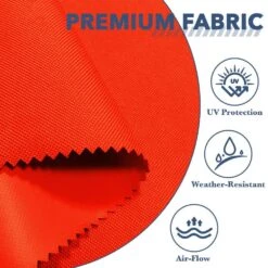 8 Ft X 10 Ft. Rectangular Steel Market Crank And Tilt Outdoor Patio Umbrella In Pumpkin 15 8 Ft X 10 Ft. Rectangular Steel Market Crank And Tilt Outdoor Patio Umbrella In Pumpkin -Jearey jearey market umbrellas cb 8 10 og 44 1000