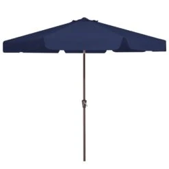 10 Ft. Steel Market Crank And Tilt Outdoor Patio Umbrella In Navy 10 10 Ft. Steel Market Crank And Tilt Outdoor Patio Umbrella In Navy -Jearey jearey market umbrellas cbzzs 10 nv 77 1000