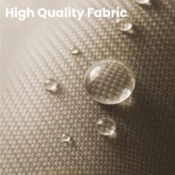 15 Ft. X 9 Ft. Large Market Patio Umbrella Steel Double-Side Outdoor Umbrella In Beige -Jearey jearey market umbrellas st 9 15 be 44 1000