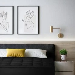 2 In. Full Deep Pocket Down Alternative Mattress Pad