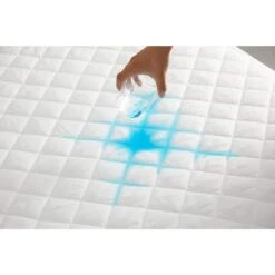 California King Diamond Lattice Waterproof Fitted Matress Protector Case -Jearey jearey mattress pads us jrcl wt ck 4f 1000