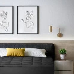 2 In. Queen Deep Pocket Down Alternative Mattress Pad