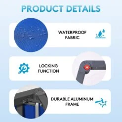 Modern Inspired Teal Metal Outdoor Chaise Lounge Set Of 2 -Jearey jearey outdoor chaise lounges aflc2 teal 1d 1000