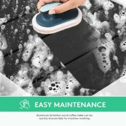 Black Square Aluminum Frame 16 In. Outdoor Side Table Light Weight 6 Black Square Aluminum Frame 16 In. Outdoor Side Table Light Weight -Jearey jearey outdoor side tables ymlcj black 77 1000