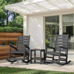 Gray HDPE Folding Plastic Adirondack Chair Weather Resistant Patio Plastic Fire Pit Chairs -Jearey jearey plastic adirondack chairs dbqwy gray 31 1000