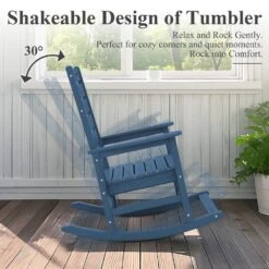 Navy HDPE Folding Plastic Adirondack Chair Weather Resistant Patio Plastic Fire Pit Chairs 9 Navy HDPE Folding Plastic Adirondack Chair Weather Resistant Patio Plastic Fire Pit Chairs -Jearey jearey plastic adirondack chairs dbqwy navy c3 1000