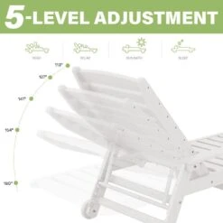 Classic White Plastic Adirondack Chair (Set Of 1) 9 Classic White Plastic Adirondack Chair (Set Of 1) -Jearey jearey plastic adirondack chairs jctrty white 1f 1000