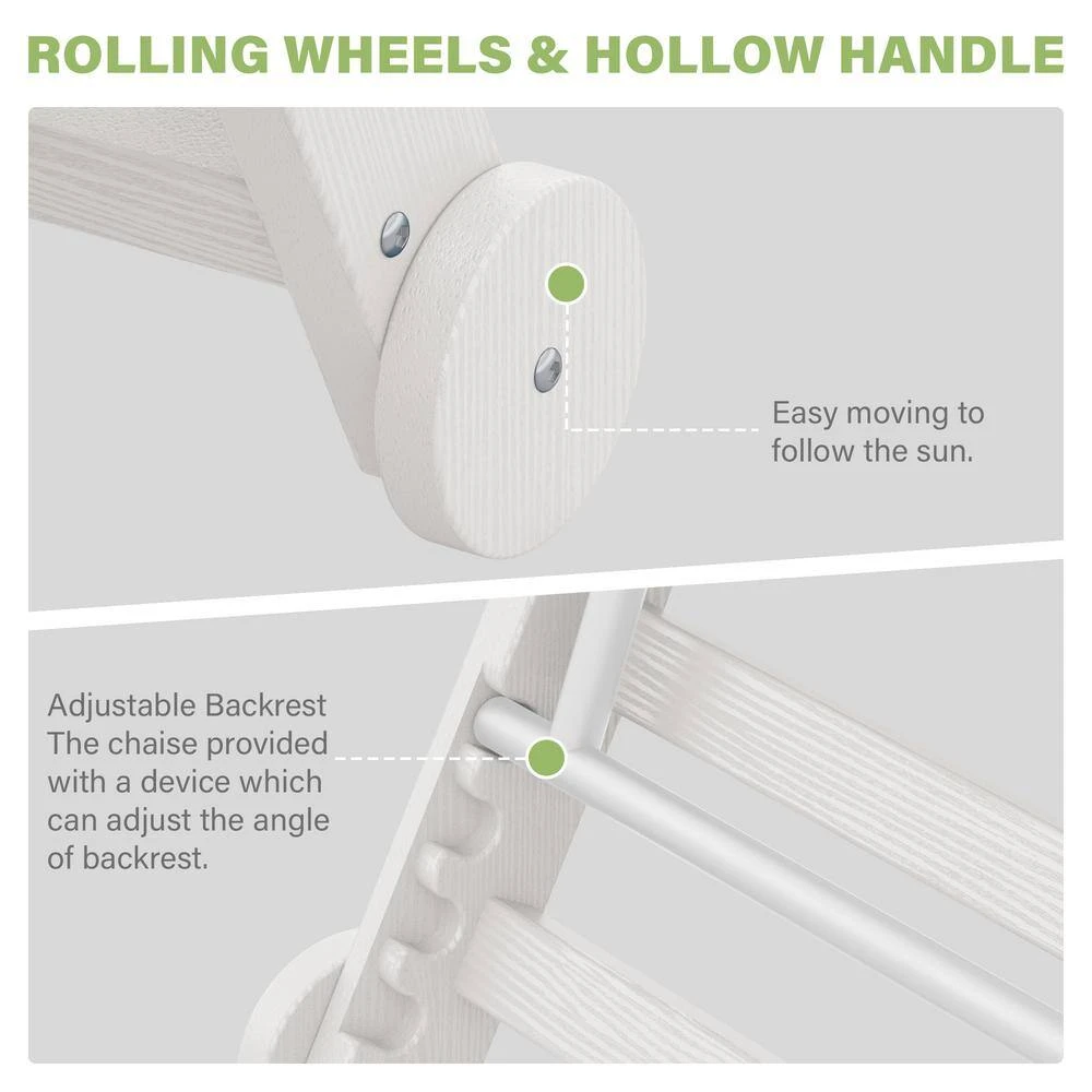 Classic White Plastic Adirondack Chair (Set Of 1) 3 Classic White Plastic Adirondack Chair (Set Of 1) - Image 3