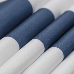 7.5ft Steel Outdoor Patio Market Umbrella With Tilt Crank In Blue And White Stripes -Jearey market umbrellas cx7 5ft bltw 1f 1000