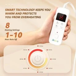 Twin Heated Electric Mattress Pad Polyester Mattress Pad -Jearey mattress pads dhlcl hd t c3 1000