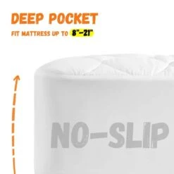 Queen Electric Heated Pad -Jearey mattress pads ty jrcl q 44 1000