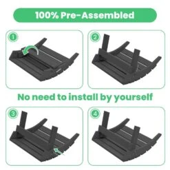 HDPE Folding Plastic Outdoor Ottoman For Adirondack In Gray 14 HDPE Folding Plastic Outdoor Ottoman For Adirondack In Gray -Jearey outdoor ottomans pezdotm gy 76 1000