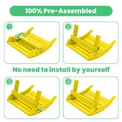 HDPE Folding Plastic Outdoor Ottoman For Adirondack In Yellow 14 HDPE Folding Plastic Outdoor Ottoman For Adirondack In Yellow -Jearey outdoor ottomans pezdotm ye 76 1000