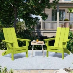 Apple Green Classic Folding HDPE Plastic Adirondack Chair (1-Pack) 15 Apple Green Classic Folding HDPE Plastic Adirondack Chair (1-Pack) -Jearey plastic adirondack chairs hqzdy ap 31 1000
