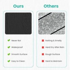 Black Classic Folding HDPE Plastic Adirondack Chair -Jearey plastic adirondack chairs hqzdy bk 76 1000