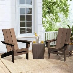 Brown Classic Folding HDPE Plastic Adirondack Chair 15 Brown Classic Folding HDPE Plastic Adirondack Chair -Jearey plastic adirondack chairs hqzdy br 31 1000