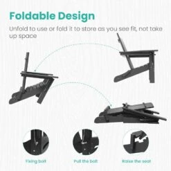 Gray Classic Folding HDPE Plastic Adirondack Chair -Jearey plastic adirondack chairs hqzdy gy 4f 1000