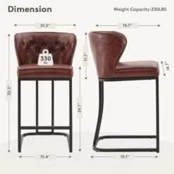 Star Stackable Plastic Red Outdoor Bar Stool (set Of 2) -Jearey red jearey bar stools xq24 red 76 1000