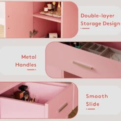 66.1 In. Tall Walnut Wood Bookcase Shelf Organizer 3 Tier Ladder Bookshelf For Home Office, Living Room And Kitchen -Jearey walnut jearey bookcases bookshelves sj walnut fa 1000